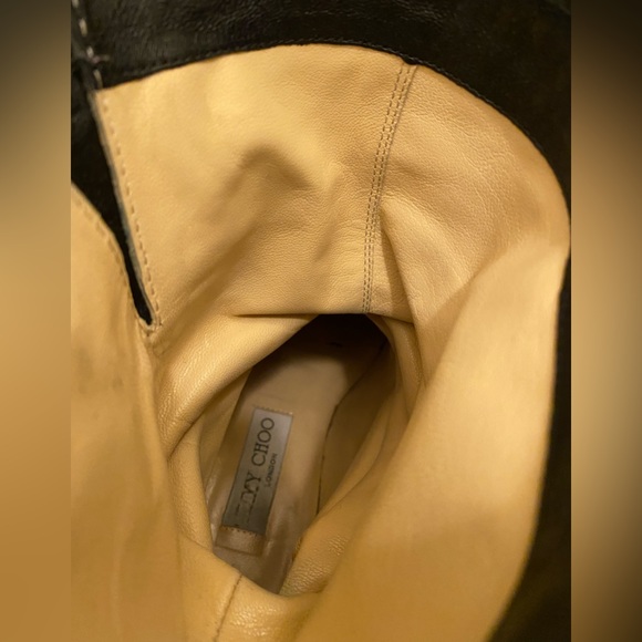 Jimmy Choo biker leather boots 35 - Picture 9 of 16